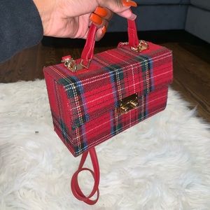 Forever 21 Plaid Box Satchel 🥰